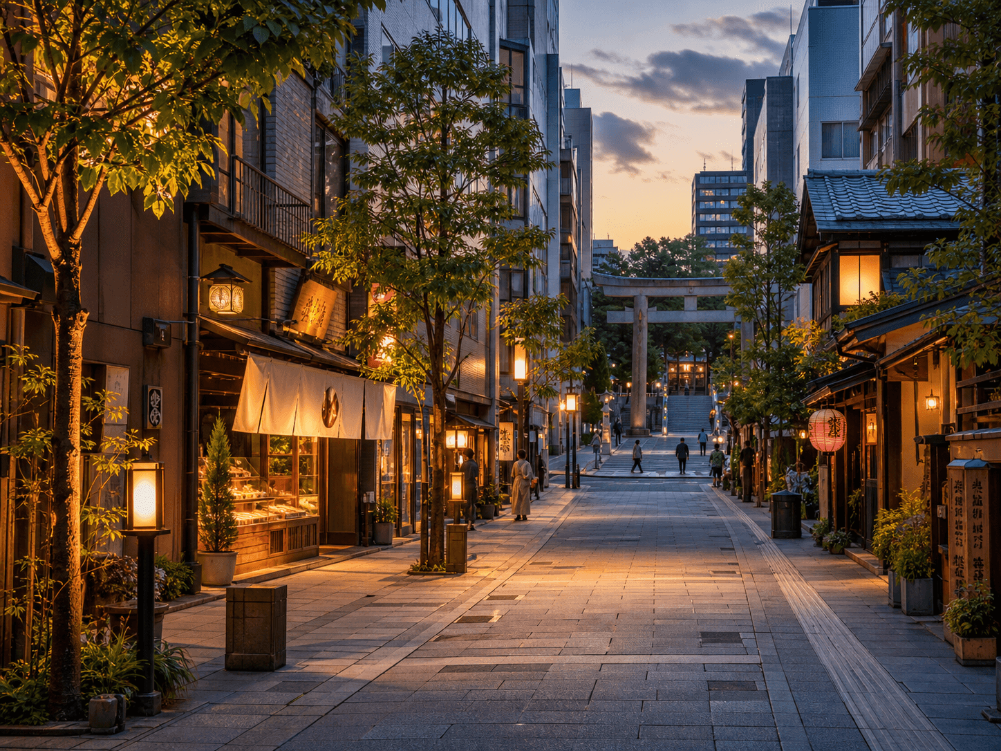 Suitengumae and Ningyocho neighborhood