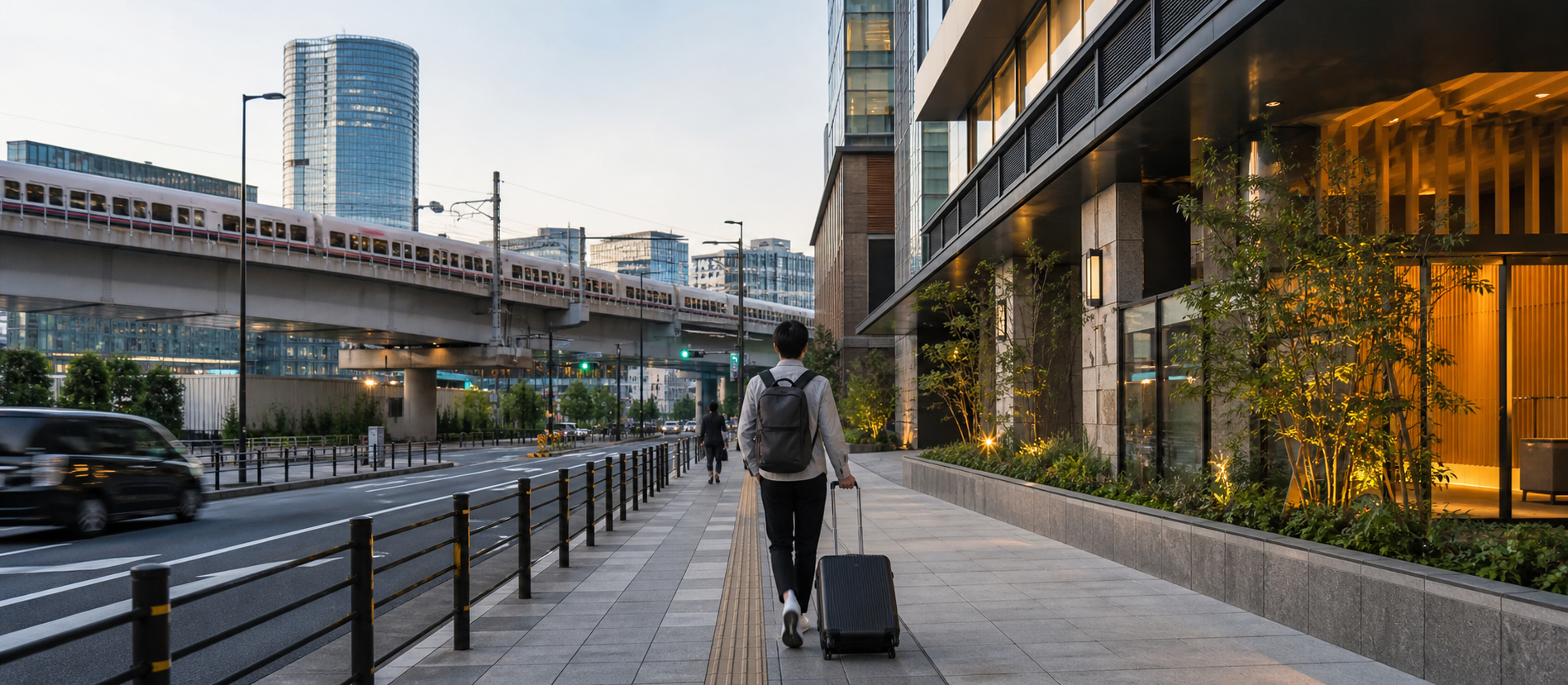 Airport / logistics area hotel base in Tokyo